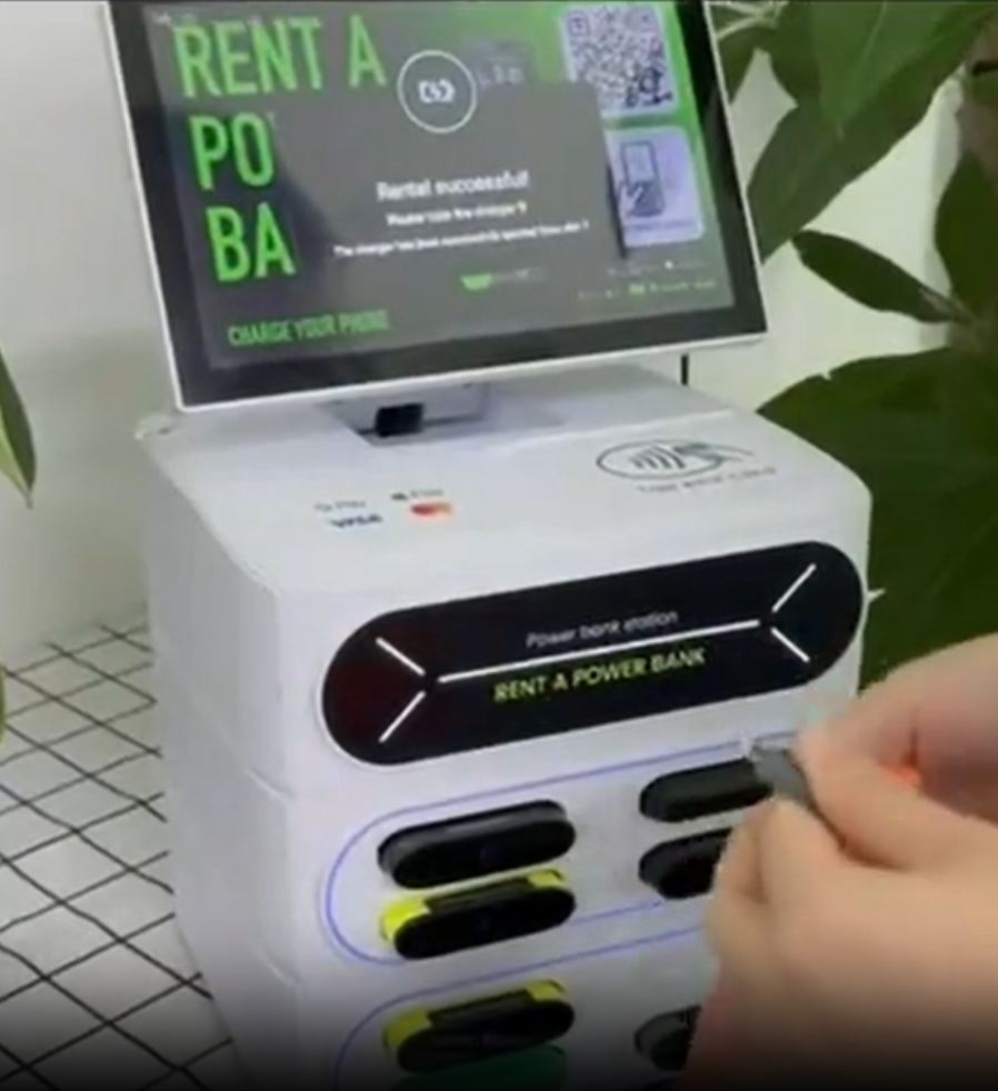 FG Station Power Bank Station — phone charging kiosk with shared portable charger rental