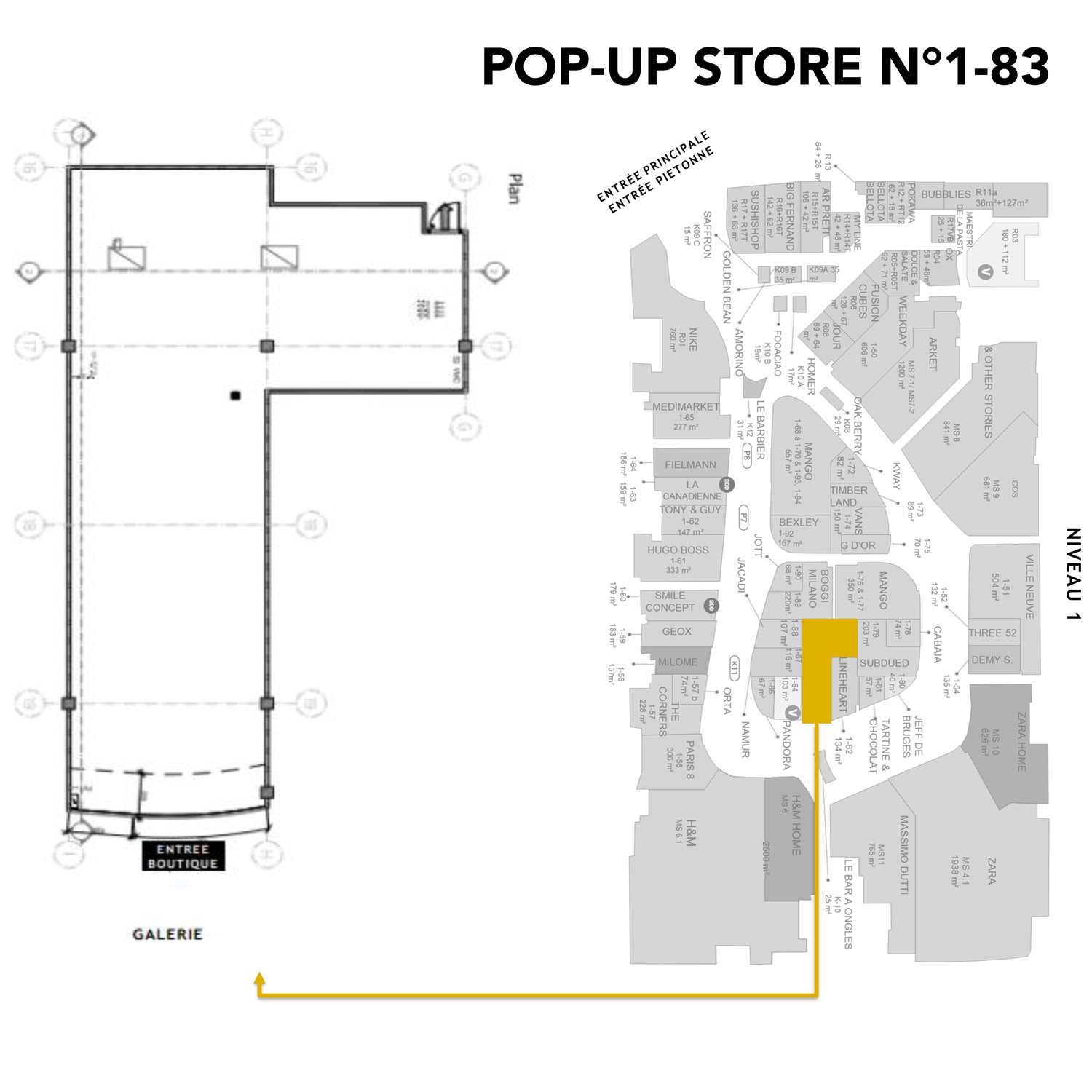 Luxembourg Magasin Cloche d’Or – Pop-up Store N°1-83